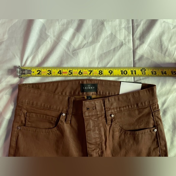 High-Rise Coated Skinny Jeans - Picture 11 of 12